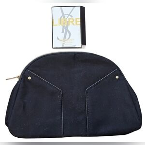 Yves Saint Laurent YSL Perfums Make Up Pouch With Sample Parfum Spray, New